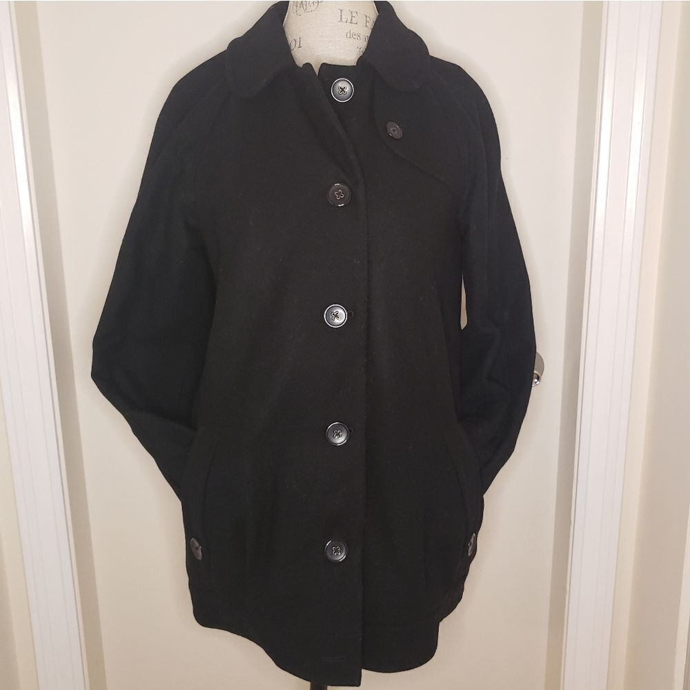 Aritzia Wool Cashmere Pea Coat